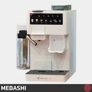 اسپرسو ساز مباشی مدل Mebashi ME-CEM403 | رنگ سفید، اتوماتیک با آسیاب و فشار 20 بار