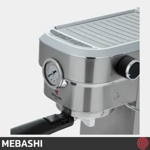 اسپرسو ساز مباشی مدل Mebashi ME-ECM2016 | رنگ سفید، اتوماتیک با آسیاب و فشار 20 بار