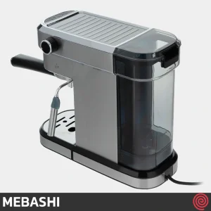 اسپرسو ساز مباشی مدل Mebashi ME-ECM2016 | رنگ سفید، اتوماتیک با آسیاب و فشار 20 بار
