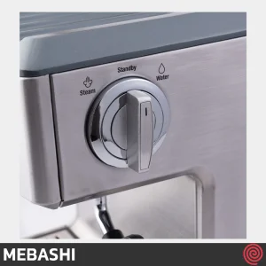 اسپرسو ساز مباشی مدل Mebashi ME-CCM2051 | رنگ استیل با فشار 20 بار