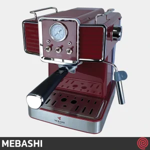اسپرسو ساز مباشی مدل Mebashi ME-ECM2020 | رنگ قرمز با فشار 20 بار