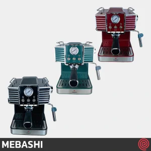 اسپرسو ساز مباشی مدل Mebashi ME-ECM2020 | رنگ قرمز با فشار 20 بار