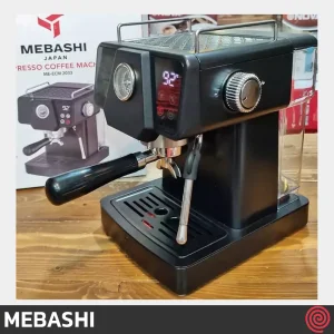 اسپرسو ساز مباشی مدل Mebashi ME-ECM2033 | رنگ مشکی با فشار 19 بار