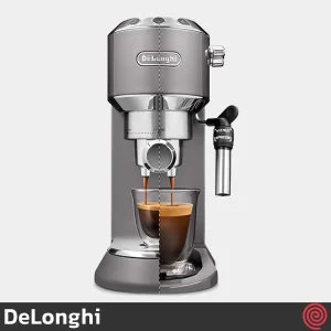 اسپرسو ساز دلونگی مدل DeLonghi EC785.GY | رنگ خاکستری با فشار 15 بار
