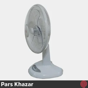 پنکه رومیزی پارس خزر مدل ریما - Pars Khazar RIMA | رنگ سفید، سه سرعته