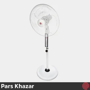 پنکه ایستاده پارس خزر مدل Pars Khazar ES4010 | رنگ سفید، 3 سرعته