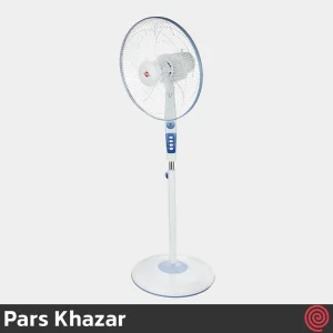 پنکه ایستاده پارس خزر مدل Pars Khazar ES4030 | رنگ سفید، 3 سرعته