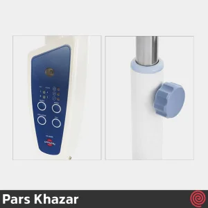پنکه ایستاده پارس خزر مدل Pars Khazar ES4060RW | رنگ سفید، سه سرعته