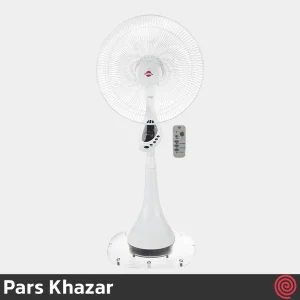 پنکه ایستاده پارس خزر مدل Pars Khazar ES4070R | پایه بلند، با ریموت کنترل، 3 سرعته