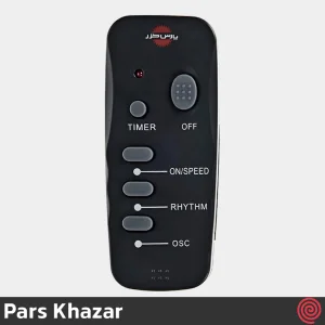 پنکه ایستاده پارس خزر مدل Pars Khazar FSR-ADO | با ریموت کنترل، 3 سرعته
