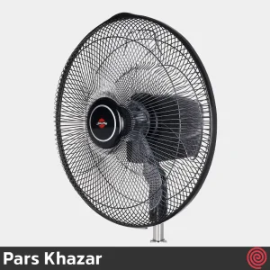 پنکه ایستاده پارس خزر مدل Pars Khazar FSR-Rana | رنگ مشکی با ریموت کنترل، 6 سرعته