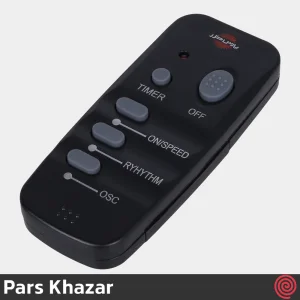 پنکه ایستاده پارس خزر مدل Pars Khazar FSR-Rana | رنگ نوک مدادی با ریموت کنترل، 6 سرعته