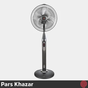 پنکه ایستاده پارس خزر مدل Pars Khazar FSR-Rana | رنگ نوک مدادی با ریموت کنترل، 6 سرعته