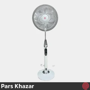پنکه ایستاده پارس خزر مدل Pars Khazar FSR-Rana | رنگ نوک مدادی با ریموت کنترل، 6 سرعته