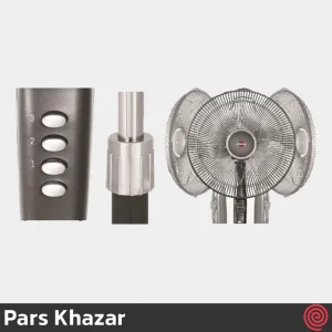 پنکه ایستاده پارس خزر مدل ثایب - Pars Khazar Saib | پایه بلند، 6 سرعته