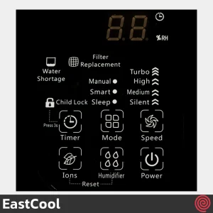 تصفیه هوا ایستکول مدل EastCool TM-TW۴۰۰H