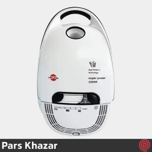 جاروبرقی پارس خزر مدل Pars Khazar VC-2200W | رنگ قرمز با توان 2200 وات