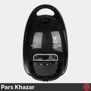 جاروبرقی پارس خزر مدل Pars Khazar VC-2200W | رنگ مشکی با توان 2200 وات