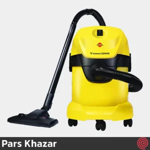 جاروبرقی سطلی پارس خزر مدل تورنادو - Pars Khazar Tornado 2200WD | آب و خاک با توان 2200 وات