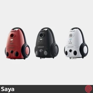 جاروبرقی سایا مدل لتوس - Saya Lotus | رنگ مشکی با توان 2000 وات