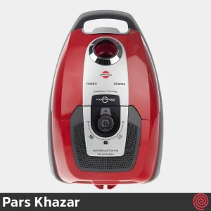جاروبرقی پارس خزر مدل Pars Khazar TURBO 2500WS | توربو با توان 2500 وات