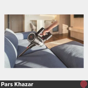 جارو شارژی عصایی پارس خزر مدل Pars Khazar Tornado Class C | با توان 300 وات، 22.2 ولت