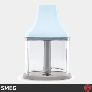 گوشت کوب برقی چند کاره اسمگ مدل SMEG HBF03PB | رنگ آبی پاستلی با توان 700 وات