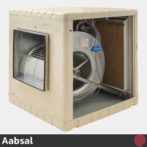 کولر آبی بغل زن سلولزی آبسال مدل Aabsal AC/CP55R | قدرت موتور 1/2 اسب بخار