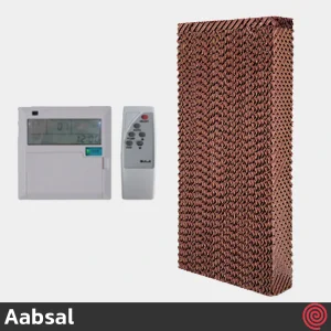 کولر آبی بغل زن سلولزی آبسال مدل Aabsal AC/AX131 | با موتور بدون تسمه BLDC