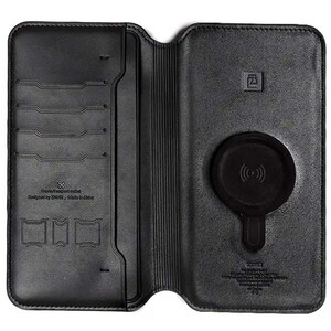 پاوربانک وایرلس 15 وات 10000 و کیف پول چرمی ژوس مدل Zhuse ZS-PB-037