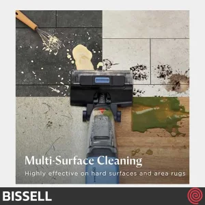 جاروبرقی عصایی و زمین شوی بیسل مدل Bissell CrossWave EdgeFind 4136K | با توان 360 وات