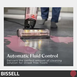 جاروبرقی عصایی و زمین شوی بیسل مدل Bissell CrossWave EdgeFind 4136K | با توان 360 وات