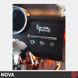 اسپرسو ساز نوا مدل NOVA NCM-1071EXPD | رنگ مشکی با فشار 20 بار