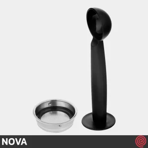 اسپرسو ساز نوا مدل NOVA NCM-140EXPF | رنگ نقره ای با فشار 15 بار