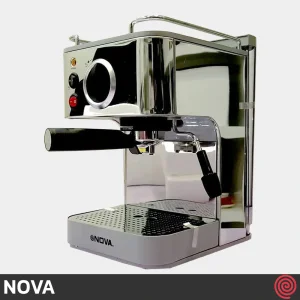 اسپرسو ساز نوا مدل NOVA NCM-140EXPF | رنگ نقره ای با فشار 15 بار