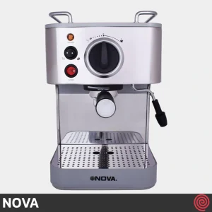 اسپرسو ساز نوا مدل NOVA NCM-140EXPF | رنگ نقره ای با فشار 15 بار
