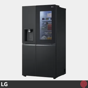 یخچال و فریزر ساید بای ساید 25 فوت ال جی مدل LG GCX-287TVAN | رنگ دودی (مشکی استیل)