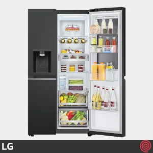ساید بای ساید 25 فوت ال جی مدل LG GCX-287TVAN | رنگ دودی (مشکی استیل)