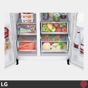 ساید بای ساید 25 فوت ال جی مدل LG GCX-287TNW | رنگ سفید