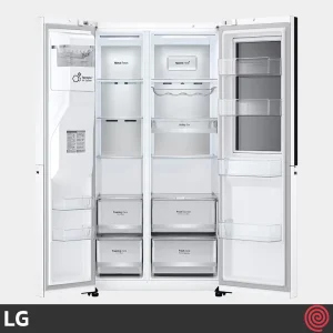 ساید بای ساید 25 فوت ال جی مدل LG GCX-287TNW | رنگ سفید