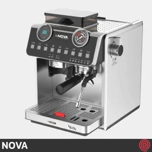 اسپرسو ساز نوا مدل NOVA NCM-164 | رنگ نقره ای با فشار 20 بار