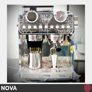 اسپرسو ساز نوا مدل NOVA NCM-164 | رنگ نقره ای با فشار 20 بار
