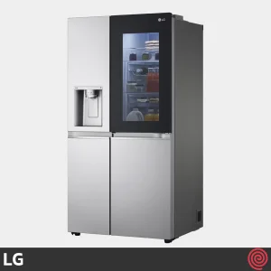 یخچال و فریزر ساید بای ساید 25 فوت ال جی مدل LG GCX-287TNS | رنگ نقره ای