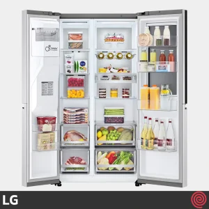 ساید بای ساید 25 فوت ال جی مدل LG GCX-287TNS | رنگ نقره ای