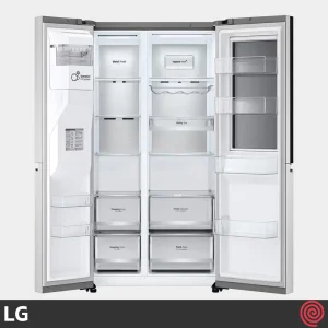 ساید بای ساید 25 فوت ال جی مدل LG GCX-287TNS | رنگ نقره ای