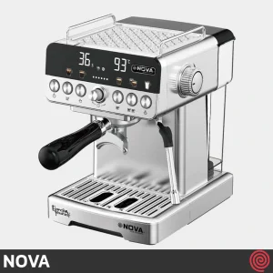 اسپرسو ساز نوا مدل NOVA NCM-1074EXPD | رنگ استیل با فشار 20 بار