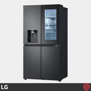 ساید بای ساید 24 فوت ال جی مدل LG GC-X24FFCBB | رنگ استیل مشکی