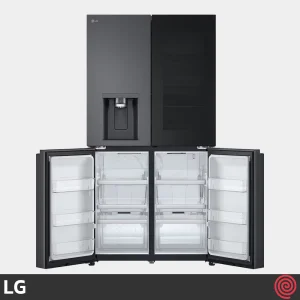 ساید بای ساید 24 فوت ال جی مدل LG GC-X24FFCBB | رنگ استیل مشکی