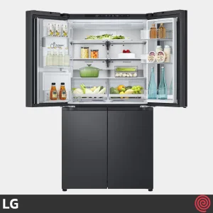 ساید بای ساید 24 فوت ال جی مدل LG GC-X24FFCBB | رنگ استیل مشکی