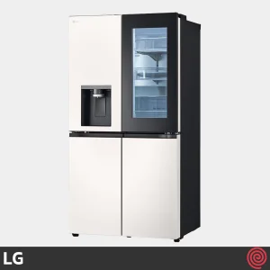 ساید بای ساید 24 فوت ال جی مدل LG GC-X24FFC7R | رنگ بژ